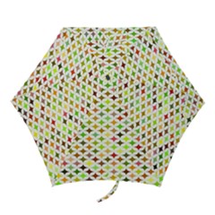 Background Multicolored Star Mini Folding Umbrellas by Sapixe