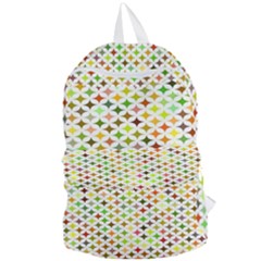 Background Multicolored Star Foldable Lightweight Backpack