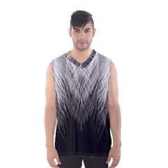 Feather Graphic Design Background Men s Basketball Tank Top by Sapixe