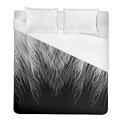 Feather Graphic Design Background Duvet Cover (full/ Double Size)