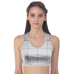 Abstract Architecture Contemporary Sports Bra