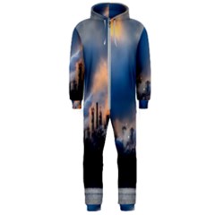 Warming Global Environment Nature Hooded Jumpsuit (men) 