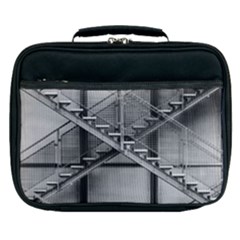 Architecture Stairs Steel Abstract Lunch Bag