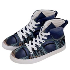 Bridge Mars Space Planet Men s Hi-top Skate Sneakers by Sapixe