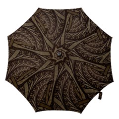 Abstract Pattern Graphics Hook Handle Umbrellas (large)