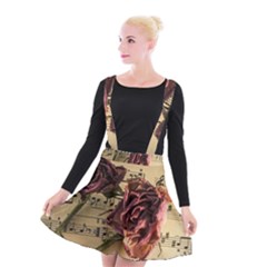 Sheet Music Manuscript Old Time Suspender Skater Skirt