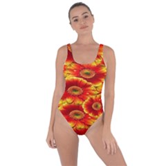 Gerbera Flowers Nature Plant Bring Sexy Back Swimsuit