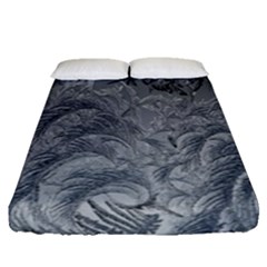 Abstract Art Decoration Design Fitted Sheet (queen Size)