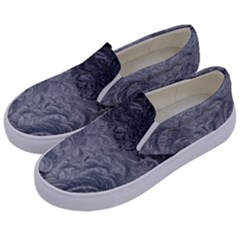 Abstract Art Decoration Design Kids  Canvas Slip Ons