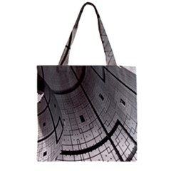 Graphic Design Background Zipper Grocery Tote Bag