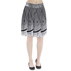 Graphic Design Background Pleated Skirt