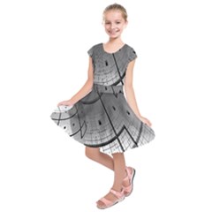 Graphic Design Background Kids  Short Sleeve Dress