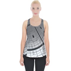 Graphic Design Background Piece Up Tank Top