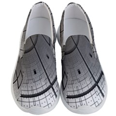 Graphic Design Background Men s Lightweight Slip Ons