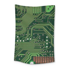 Board Computer Chip Data Processing Small Tapestry by Sapixe