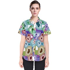 Board Interfaces Digital Global Women s Short Sleeve Shirt