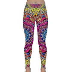 Background Fractals Surreal Design Classic Yoga Leggings