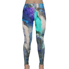 Blue Sensations Classic Yoga Leggings by Art2City