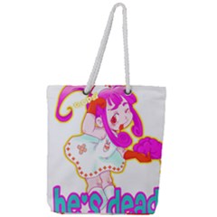 Oopsi Full Print Rope Handle Tote (large) by psychodeliciashop