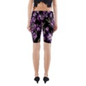 Purple Tulip Yoga Cropped Leggings View2