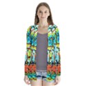 Birds   Caged And Free Drape Collar Cardigan View1