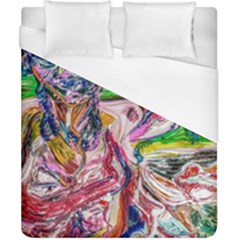 Budha Denied The Shine Of The World Duvet Cover (california King Size) by bestdesignintheworld