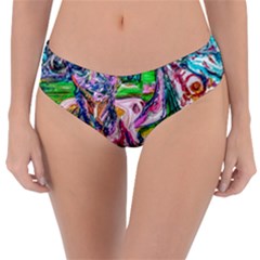 Budha Denied The Shine Of The World Reversible Classic Bikini Bottoms by bestdesignintheworld