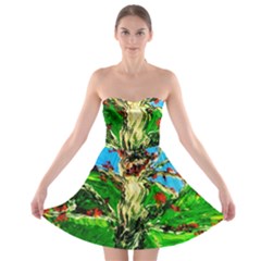 Coral Tree 2 Strapless Bra Top Dress by bestdesignintheworld