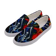 1 Butterfly 1 Women s Canvas Slip Ons by bestdesignintheworld