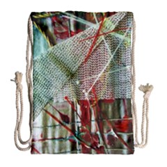 Hidden Strings Of Urity 10 Drawstring Bag (large) by bestdesignintheworld