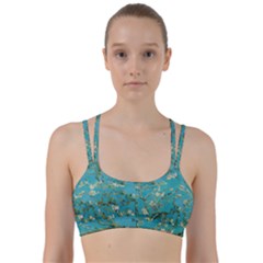 Almond Blossom  Line Them Up Sports Bra by Valentinaart