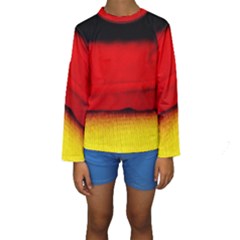 Colors And Fabrics 7 Kids  Long Sleeve Swimwear