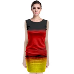 Colors And Fabrics 7 Classic Sleeveless Midi Dress