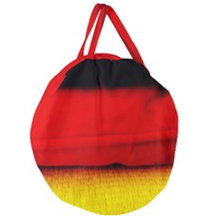 Colors And Fabrics 7 Giant Round Zipper Tote