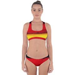 Colors And Fabrics 7 Cross Back Hipster Bikini Set