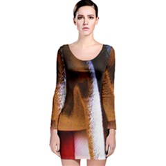 Colors And Fabrics 28 Long Sleeve Velvet Bodycon Dress