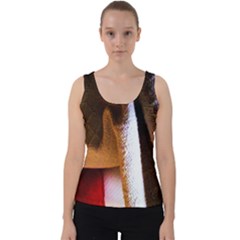 Colors And Fabrics 28 Velvet Tank Top