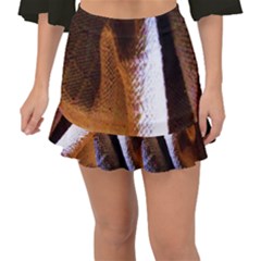Colors And Fabrics 28 Fishtail Mini Chiffon Skirt