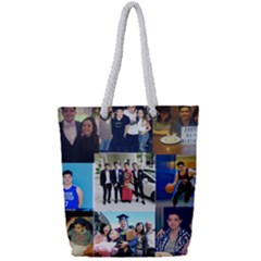 Mother s Day Tote Bag Full Print Rope Handle Tote (small)