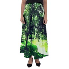 Lake Park 17 Flared Maxi Skirt by bestdesignintheworld