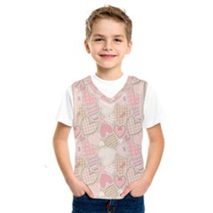 Cute Romantic Hearts Pattern Kids  Sportswear by yoursparklingshop