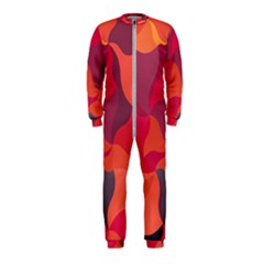 Red Orange Yellow Pink Art Onepiece Jumpsuit (kids) by yoursparklingshop