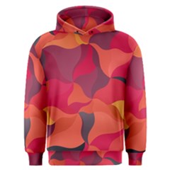 Red Orange Yellow Pink Art Men s Overhead Hoodie