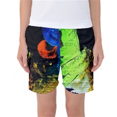 I Wonder 1 Women s Basketball Shorts by bestdesignintheworld