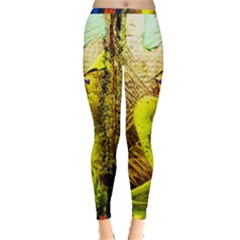 I Wonder 3 Inside Out Leggings by bestdesignintheworld