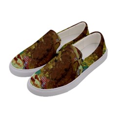 Doves Matchmaking 2 Women s Canvas Slip Ons by bestdesignintheworld