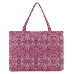 Colorful-28 Zipper Medium Tote Bag