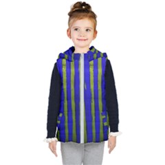 Stripes 4 Kid s Hooded Puffer Vest by bestdesignintheworld