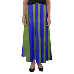 Stripes 4 Flared Maxi Skirt