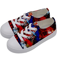 Mixed Feelings 9 Kids  Low Top Canvas Sneakers by bestdesignintheworld